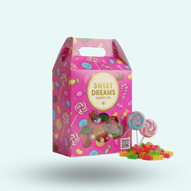 custom apple candy packaging boxes