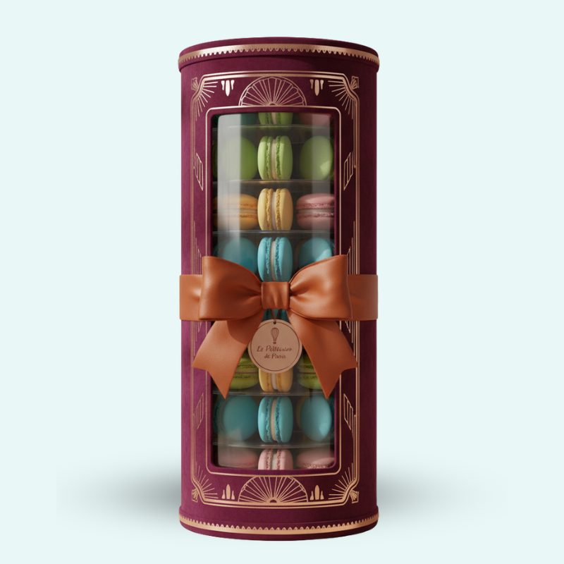 custom printed macaron boxes