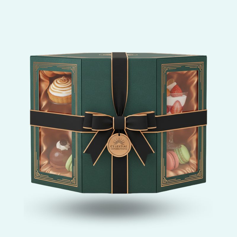 custom frozen dessert boxes