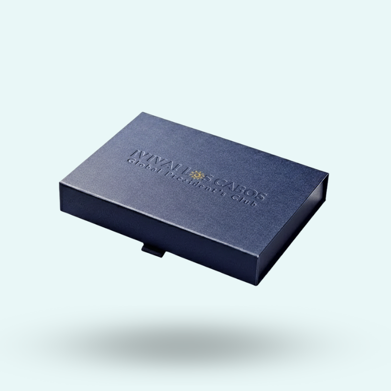 affordable embossed custom box