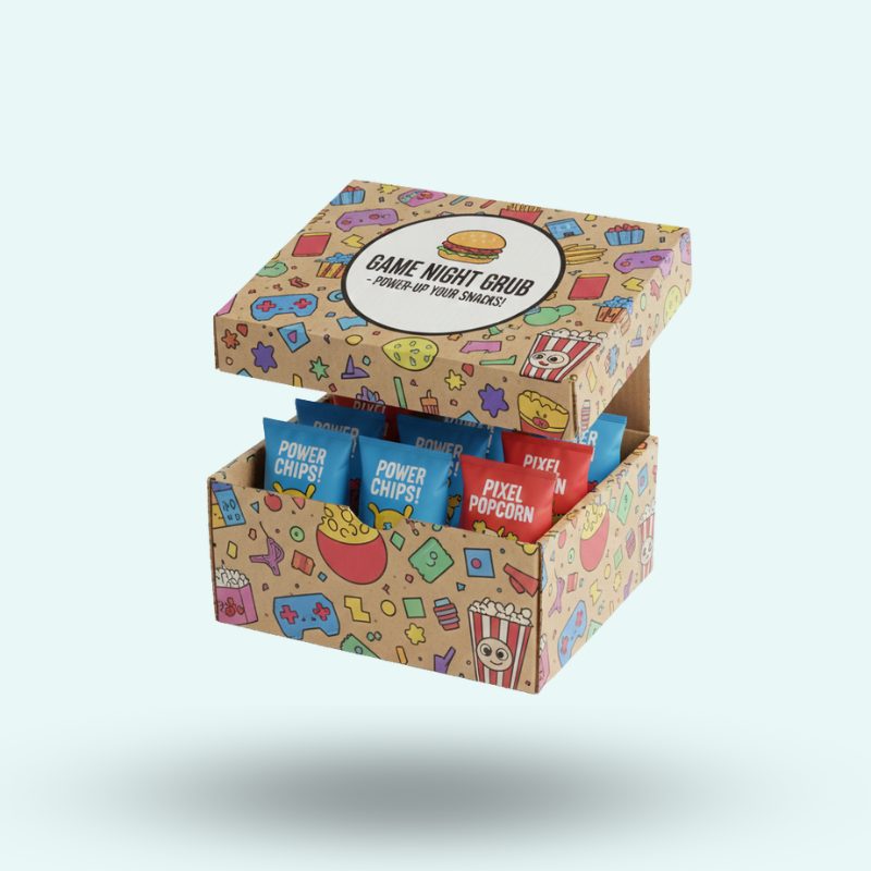 corrugated mailer box custom printed